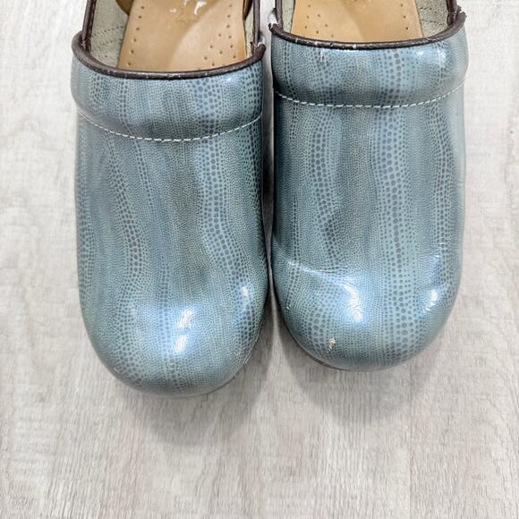 Dansko Professional Clogs Women's 39 - 9 Slip on Plat Form Nursing Iridescent - Picture 4 of 12